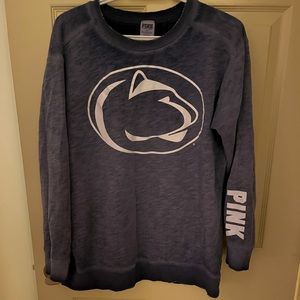 Penn State sweatshirt by PINK.  XS bit fits like M.